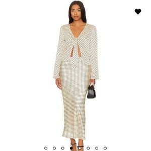 SNDYS Phoenix Skirt in Geo Print